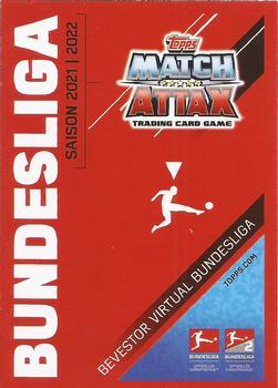 2021-22 Topps Match Attax Bundesliga Extra - Virtual Bundesliga #ES-16 Cihat Korkmaz Back