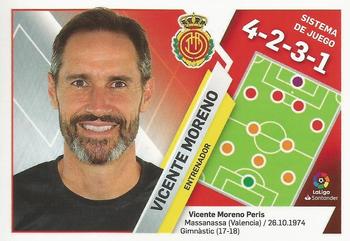 2019-20 Panini LaLiga Santander Este Stickers - Escudos / Entrenadores #28 Vicente Moreno Front