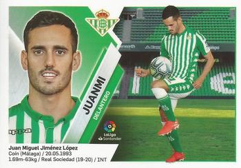 2019-20 Panini LaLiga Santander Este Stickers - Real Betis #16 Juanmi Front