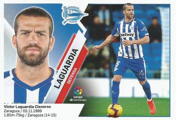 2019-20 Panini LaLiga Santander Este Stickers - D. Alaves #6 Victor Laguardia Front