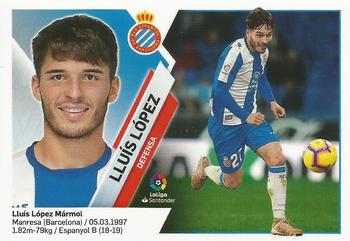 2019-20 Panini LaLiga Santander Este Stickers - RCD Espanyol #5B Lluis Lopez Front