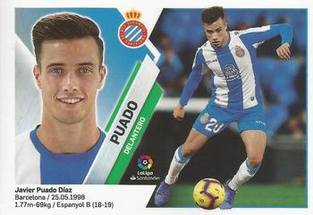 2019-20 Panini LaLiga Santander Este Stickers - RCD Espanyol #14B Javi Puado Front