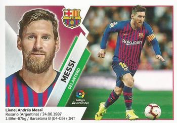 2019-20 Panini LaLiga Santander Este Stickers - FC Barcelona #14 Lionel Messi Front