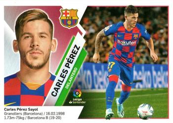 2019-20 Panini LaLiga Santander Este Stickers - FC Barcelona #16 BIS Carles Perez Front