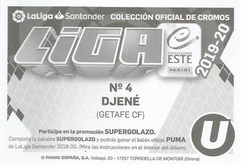 2019-20 Panini LaLiga Santander Este Stickers - Getafe CF #4 Djené Dakonam Back
