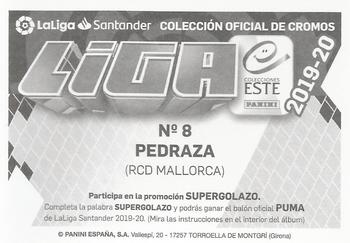 2019-20 Panini LaLiga Santander Este Stickers - RCD Mallorca #8 Pedraza Back
