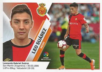 2019-20 Panini LaLiga Santander Este Stickers - RCD Mallorca #12A Leonardo Suarez Front