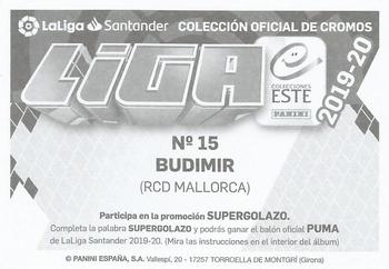 2019-20 Panini LaLiga Santander Este Stickers - RCD Mallorca #15 Ante Budimir Back