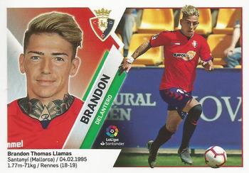 2019-20 Panini LaLiga Santander Este Stickers - CA Osasuna #16 Brandon Front