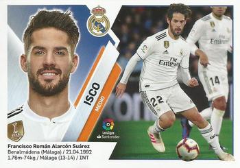 2019-20 Panini LaLiga Santander Este Stickers - Real Madrid #11A Isco Front