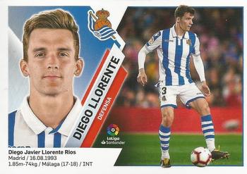 2019-20 Panini LaLiga Santander Este Stickers - Real Sociedad #5A Diego Llorente Front