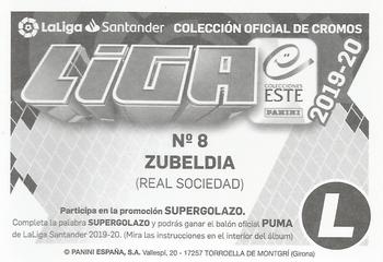 2019-20 Panini LaLiga Santander Este Stickers - Real Sociedad #8 Igor Zubeldia Back