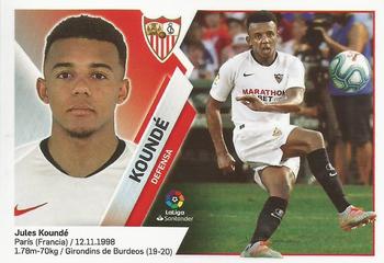 2019-20 Panini LaLiga Santander Este Stickers - Sevilla FC #6 Jules Koundé Front