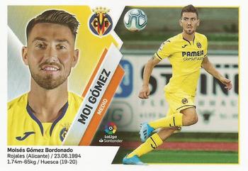2019-20 Panini LaLiga Santander Este Stickers - Villarreal CF #11B Moi Gomez Front