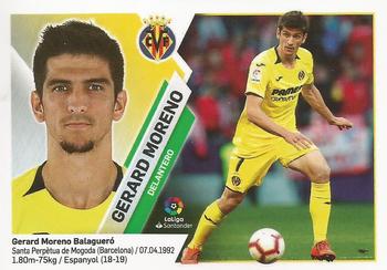 2019-20 Panini LaLiga Santander Este Stickers - Villarreal CF #16 Gerard Moreno Front