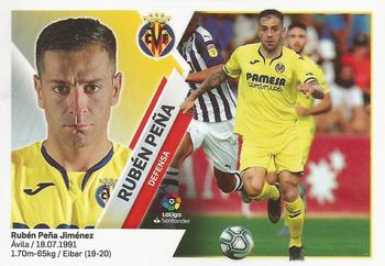 2019-20 Panini LaLiga Santander Este Stickers - Villarreal CF #4 BIS Rubén Peña Front