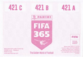 2020 Panini FIFA 365 Pink - 442 Sticker Version #421 Haland / Lee Kangin / Lunin Back