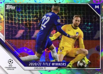 2021-22 Topps UEFA Champions League - Starball Foil #16 2020/21 Title Winners Front