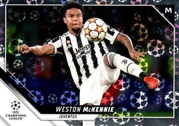 2021-22 Topps UEFA Champions League - Starball Foil #30 Weston McKennie Front