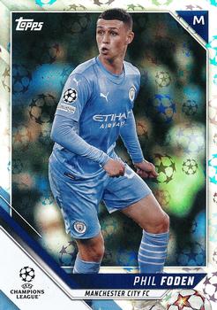 2021-22 Topps UEFA Champions League - Starball Foil #76 Phil Foden Front