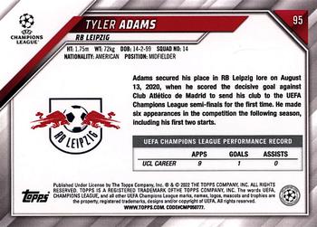 2021-22 Topps UEFA Champions League - Starball Foil #95 Tyler Adams Back