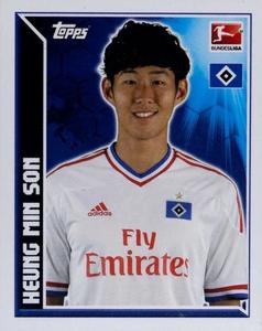 2011-12 Topps Fussball Bundesliga Stickers #145 Heung Min Son Front