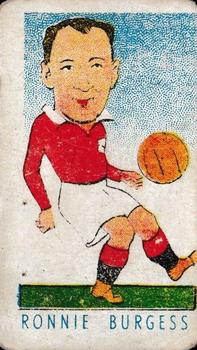 1948 Kiddys Favourites Popular Footballers #43 Ronnie Burgess Front