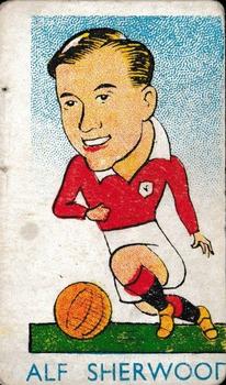 1948 Kiddys Favourites Popular Footballers #47 Alf Sherwood Front