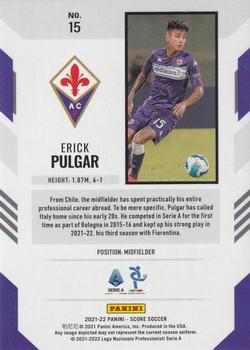 2021-22 Score Serie A #15 Erick Pulgar Back