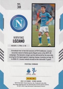 2021-22 Score Serie A #38 Hirving Lozano Back