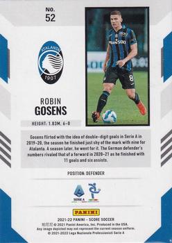 2021-22 Score Serie A #52 Robin Gosens Back