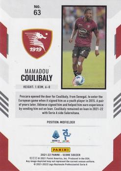 2021-22 Score Serie A #63 Mamadou Coulibaly Back