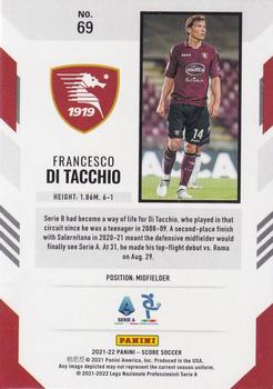 2021-22 Score Serie A #69 Francesco Di Tacchio Back