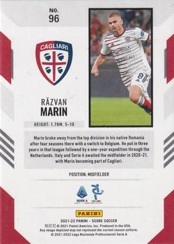 2021-22 Score Serie A #96 Razvan Marin Back
