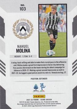 2021-22 Score Serie A #103 Nahuel Molina Back