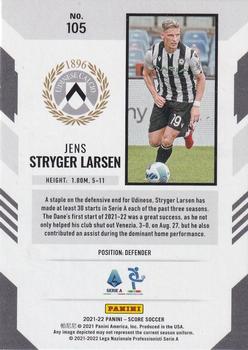 2021-22 Score Serie A #105 Jens Stryger Larsen Back