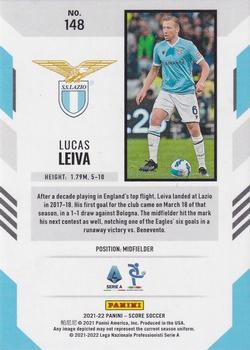 2021-22 Score Serie A #148 Lucas Leiva Back