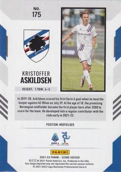 2021-22 Score Serie A #175 Kristoffer Askildsen Back