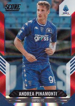 2021-22 Score Serie A - Red Lasers #50 Andrea Pinamonti Front