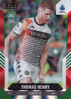 2021-22 Score Serie A - Red Lasers #120 Thomas Henry Front