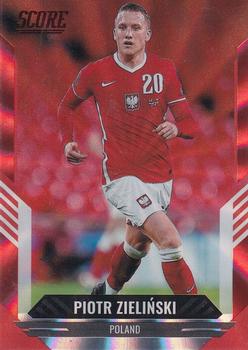 2021-22 Score FIFA - Red Lasers #51 Piotr Zielinski Front