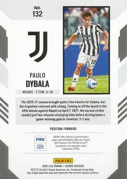 2021-22 Score FIFA - Red Lasers #132 Paulo Dybala Back