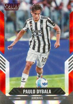 2021-22 Score FIFA - Red Lasers #132 Paulo Dybala Front
