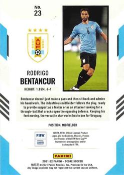 2021-22 Score FIFA - Blue Lasers #23 Rodrigo Bentancur Back