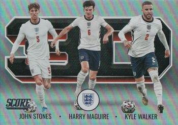 2021-22 Score FIFA - 3D #12 Kyle Walker / Harry Maguire / John Stones Front