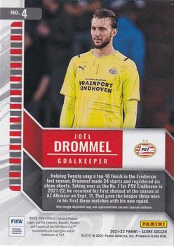 2021-22 Score FIFA - All Hands Team #4 Joel Drommel Back