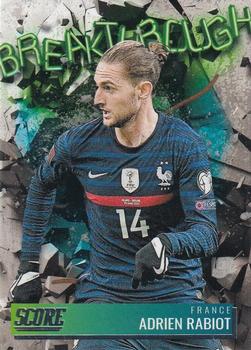 2021-22 Score FIFA - Breakthrough #10 Adrien Rabiot Front