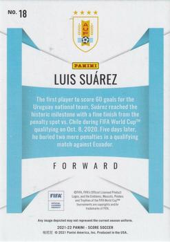 2021-22 Score FIFA - Game Face #18 Luis Suarez Back