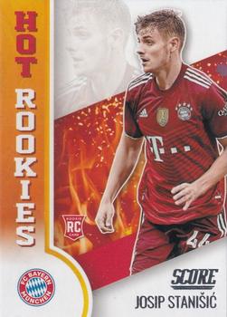 2021-22 Score FIFA - Hot Rookies #1 Josip Stanisic Front