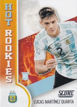 2021-22 Score FIFA - Hot Rookies #13 Lucas Martinez Quarta Front